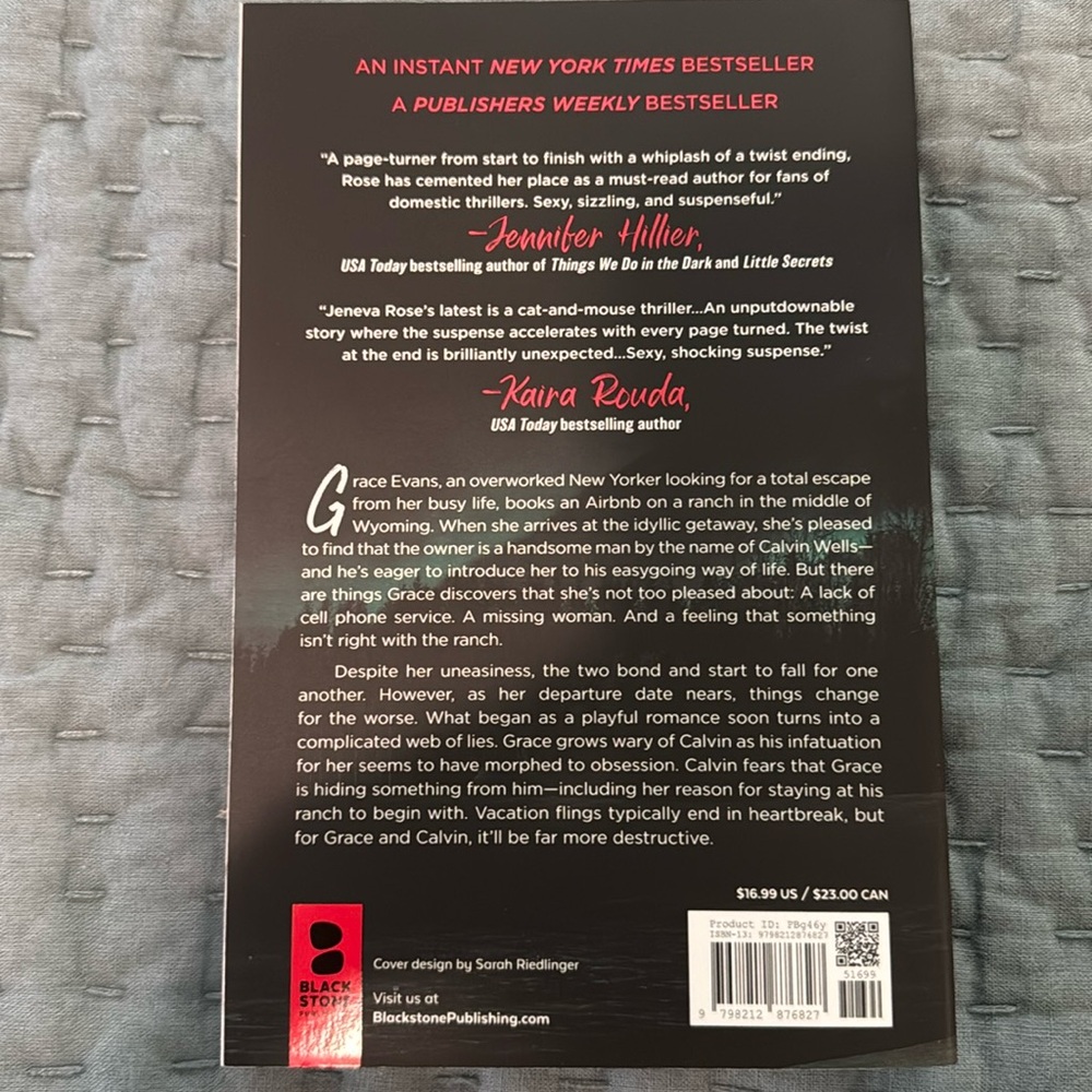 3 for$10 Book You Shouldn’t Have Come Here by Jeneva Rose - Picture 2 of 3